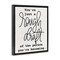 Stupell Industries Rough Draft Of Person Floating Frame, design by Fearfully Made Creations